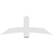 Ekena Millwork Bellingham Architectural Grade PVC Gable Bracket, 60"W x 22 1/2"H x 4"D x 6"F, 9/12 Pitch GBP060X23X0406BEL00 - alternate 3
